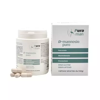 PuroMan D-Mannosio puro 80 capsule
